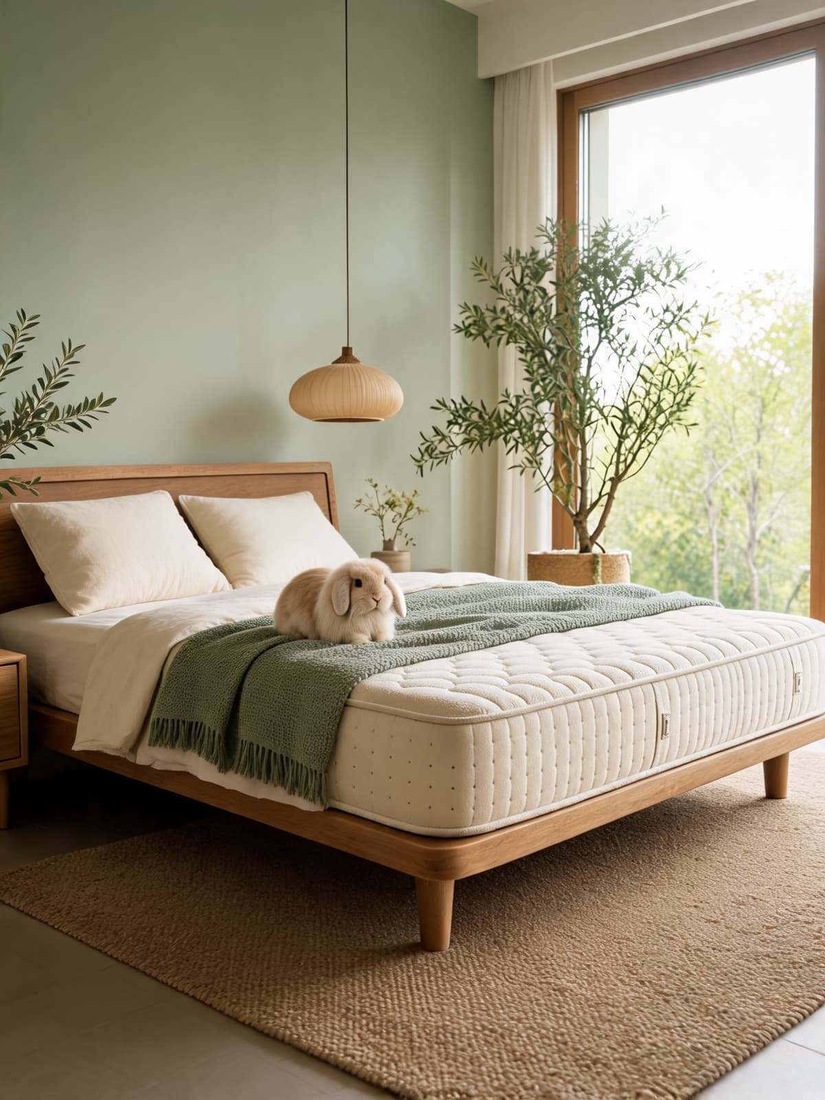 Latex Mattress — By the window