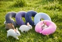 Travel Pillow — the colour range outdoors on the grass
